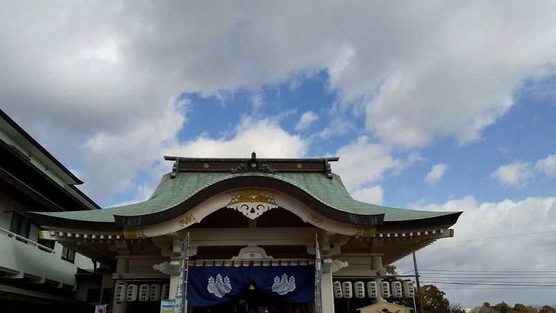 衛生管理者 合格祈願で神社へ行く